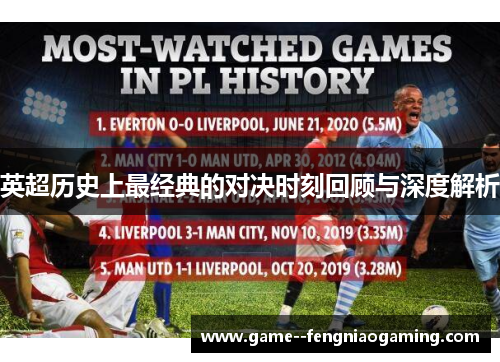 英超历史上最经典的对决时刻回顾与深度解析